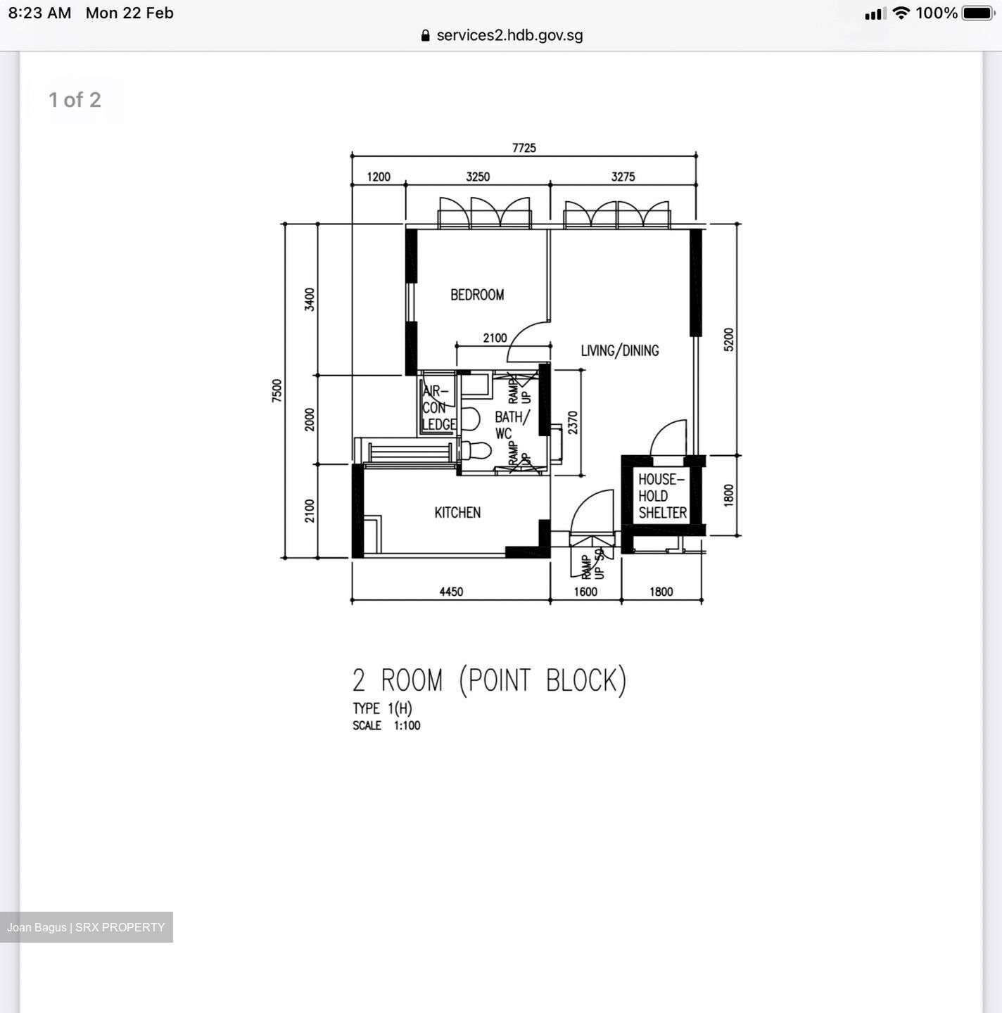 Blk 181B Boon Lay Meadow (Jurong West), HDB 2 Rooms #579864771